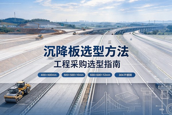 烟台沉降板选择方法