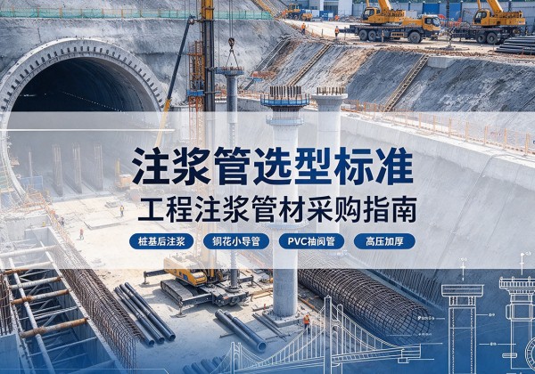 烟台注浆管选型标准